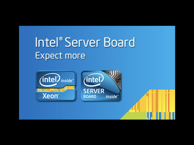 Intel server board boot logo